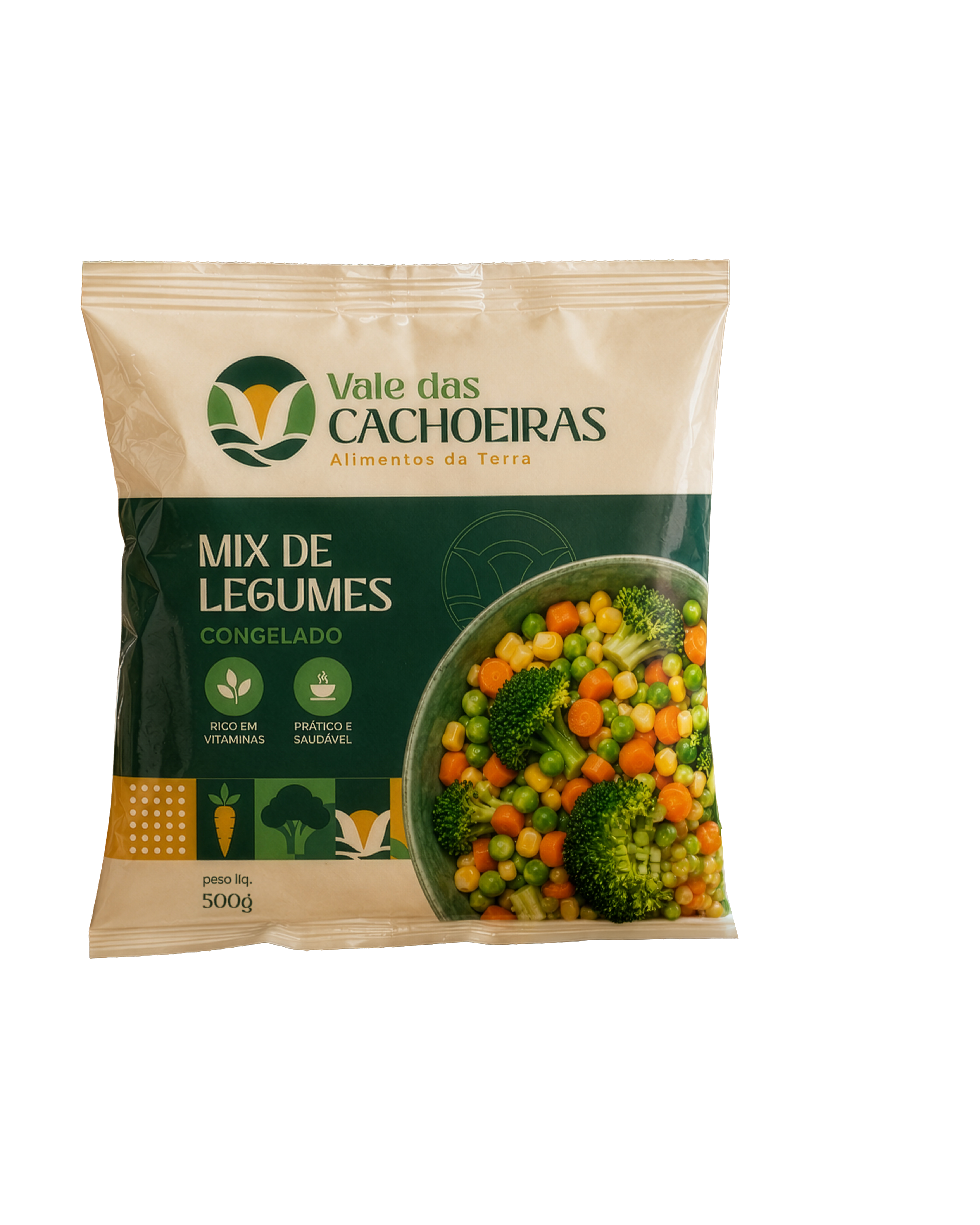 Mix de Legumes Congelados Vale das Cachoeiras